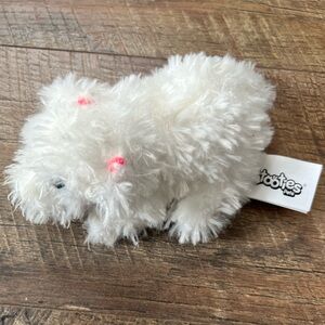 Stooshy Fuzzy White Pet Companion